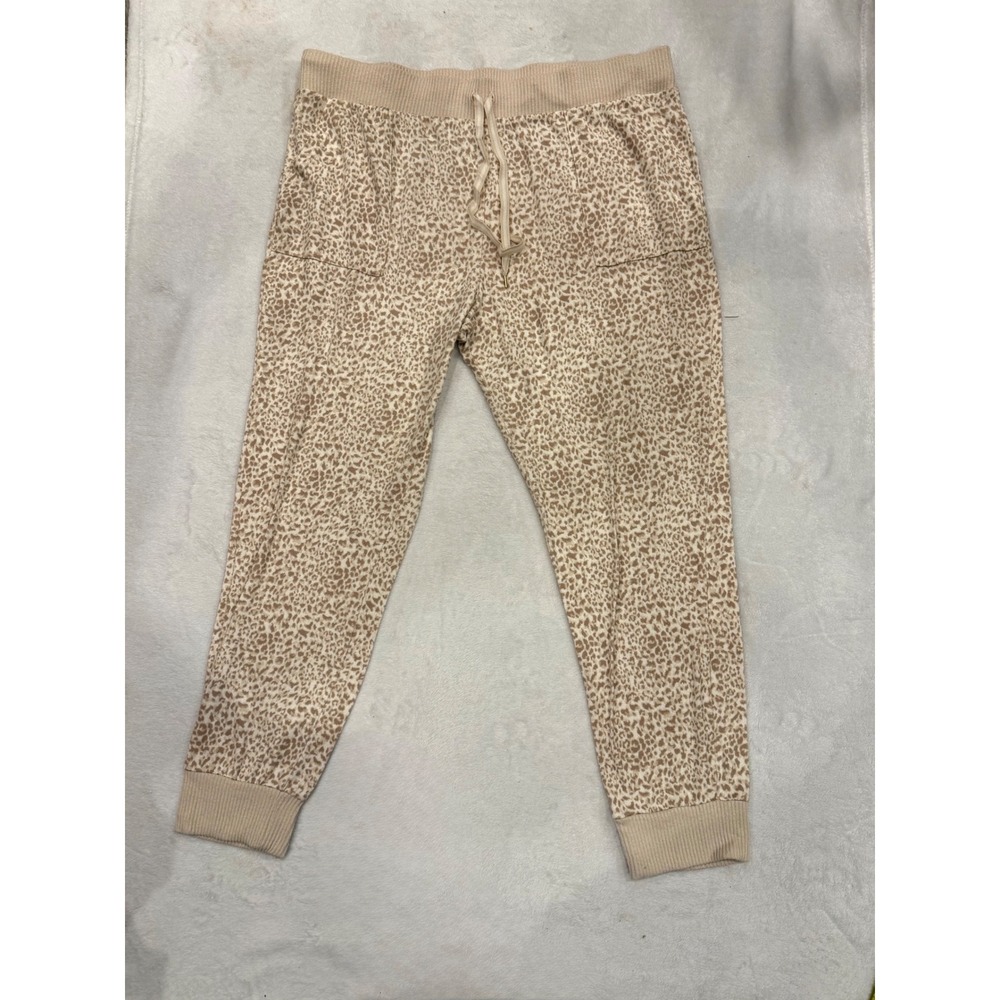 Honeydew‎ Intimates XXL Tan Leopard Print Joggers Lounge Pants Sleepwear XXL